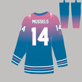 Halifax Mussels Jersey and Socks - Dark version