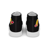 Men’s high top canvas Classic Space Shoes - Print on Demand