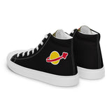 Men’s high top canvas Classic Space Shoes - Print on Demand