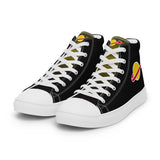 Men’s high top canvas Classic Space Shoes - Print on Demand