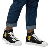 Men’s high top canvas shoes - Nova Scotia Lion