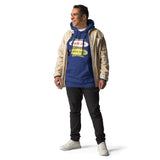 Vintage Coffee Shop Ringette Dad Hoodie - Print on Demand