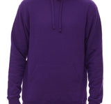Strong & Cancer Free Hoodie Purple/Jet Black Heather - CLEARANCE