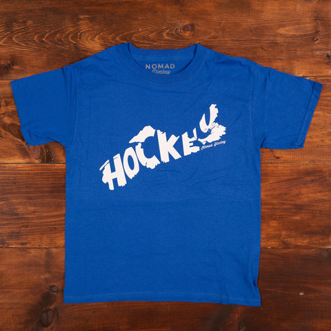 YOUTH - Hockey Nova Scotia T-shirt - Royal Blue