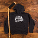 Road Trip Hoodie - Maroon/Jet Black Heather