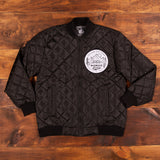 Quilted Bomber Jacket